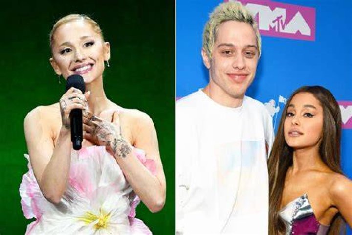 Ariana Grande & Pete Davidson holding hands