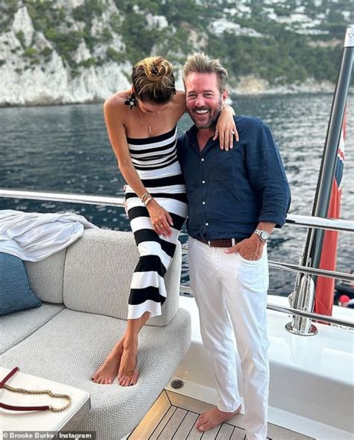 Brooke Burke & Scott Rigsby