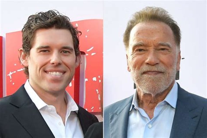Christopher Schwarzenegger With a Face Mask