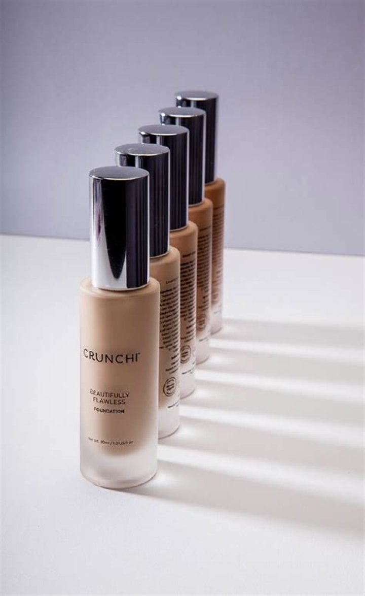 CRUNCHI Beautifully Flawless Foundations, $48, crunchi.com