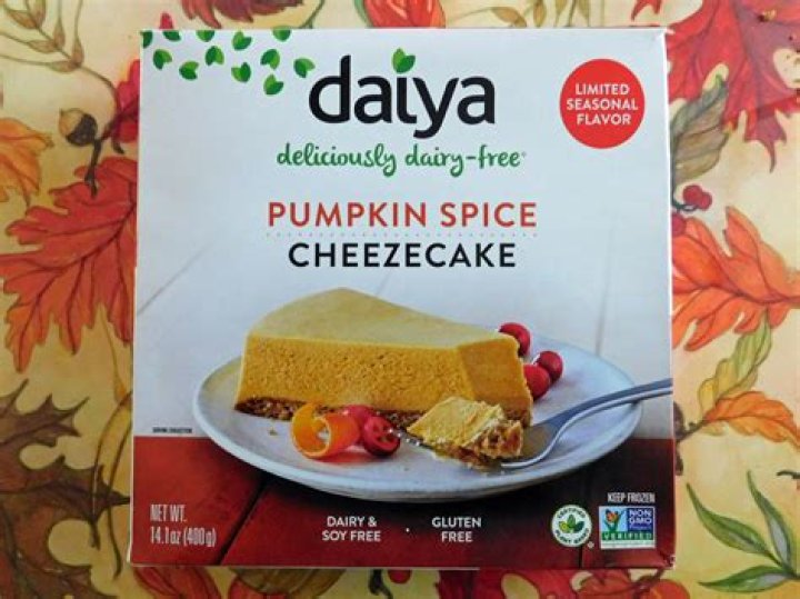 Daiya Pumpkin Spice Cheezecake