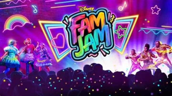 DISNEY FAM JAM - Key Art. (Disney Channel)