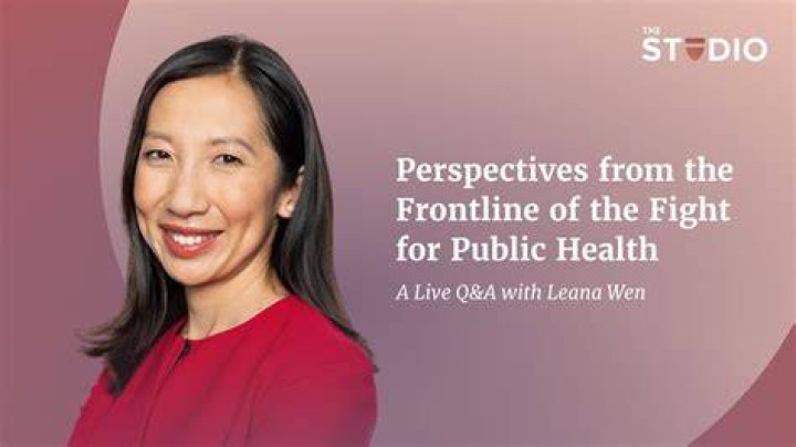 Dr. Leana Wen Poses For A Pic