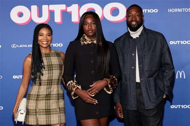 Gabrielle Union, Dwayne Wade And Their Daughter Kaavia