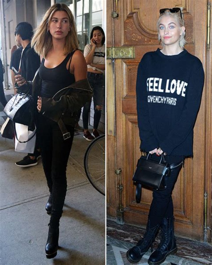 Hailey Baldwin Supports Paris Jackson