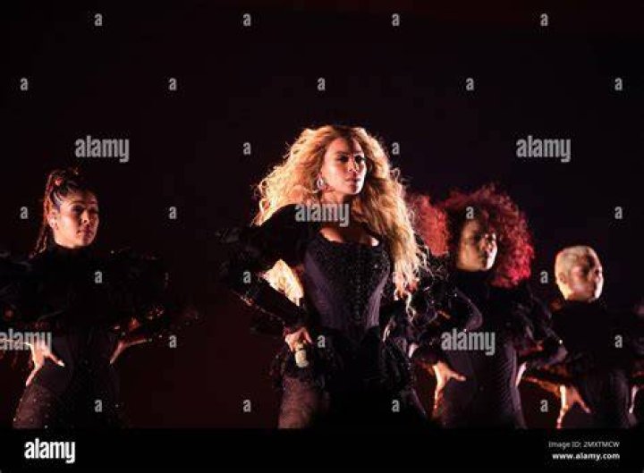 IMAGE DISTRIBUTED FOR PARKWOOD ENTERTAINMENT - Beyonce and JAY Z perform during the Beyonce and Jay Z - On the Run tour at AT&T Park, in San Francisco Beyonce And Jay Z - On The Run Tour - , San Francisco, USA - 5 Aug 2014
