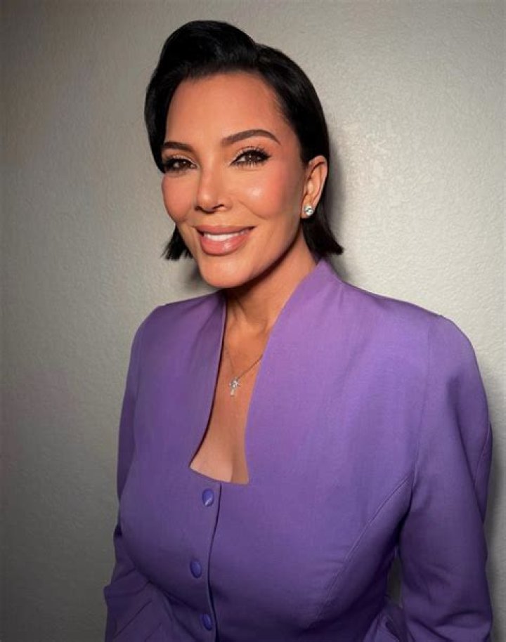 Kris Jenner smiles