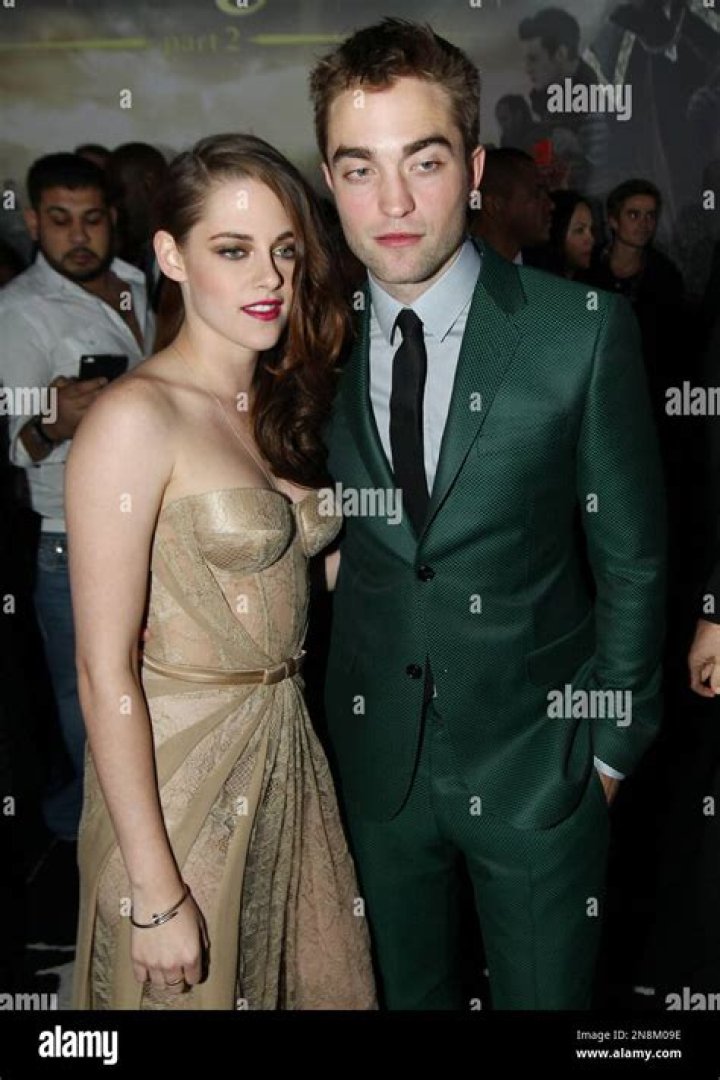 Kristen Stewart, left, and Robert Pattinson attend the world premiere of "The Twilight Saga: Breaking Dawn Part II" at the Nokia Theatre, in Los Angeles World Premiere of The Twilight Saga Breaking Dawn Part II, Los Angeles, USA - 12 Nov 2012