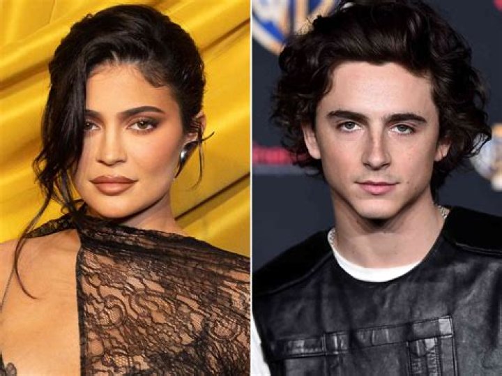 Kylie Jenner and Timothee Chalamet