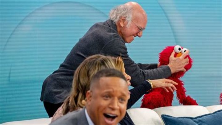 larry david, elmo