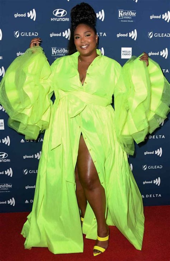 Lizzo at the 30th annual GLAAD Media Awards