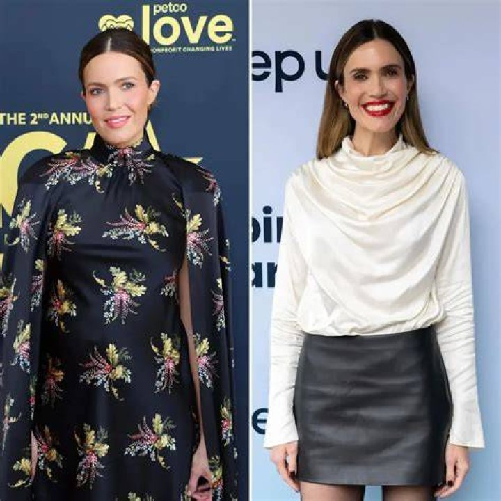 Mandy Moore in the front row Dundas show, Runway, Spring Summer 2020, Haute Couture Fashion Week, Paris, France - 01 Jul 2019 Wearing Dundas
