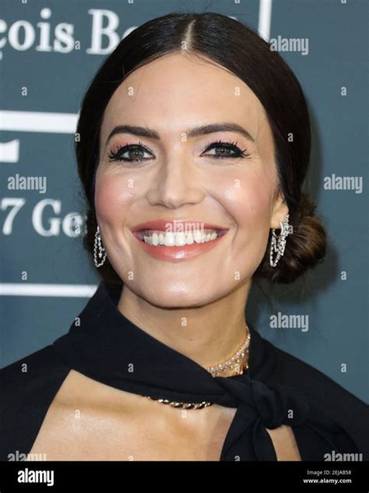 Mandy Moore wearing Elie Saab with Jimmy Choo shoes arrives at the 27th Annual Critics' Choice Awards held at the Fairmont Century Plaza Hotel on March 13, 2022 in Century City, Los Angeles, California, United States.27th Annual Critics' Choice Awards - Arrivals, Fairmont Century Plaza Hotel, Century City, Los Angeles, California, United States - 14 Mar 2022