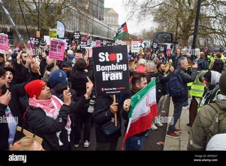 Millbank, England Protest