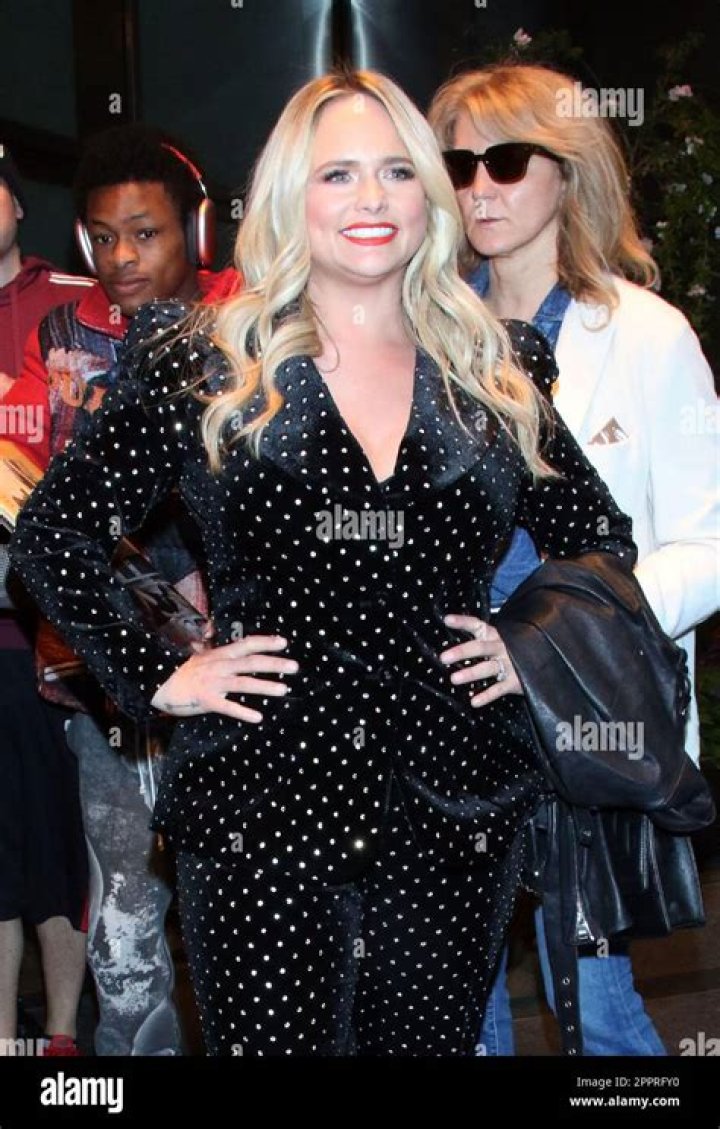 Miranda Lambert seen arriving back to the hotel after an appearance on Late Night with Seth Meyers Miranda Lambert and Brandon McLoughlin out and about, New York, USA - 24 Apr 2023 Wearing The Vampire's Wife, Same Outfit as Rachel Weisz