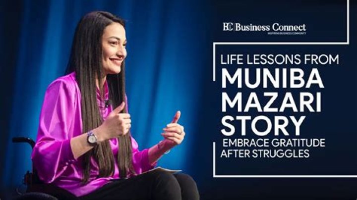 Muniba Mazari Muniba Mazari