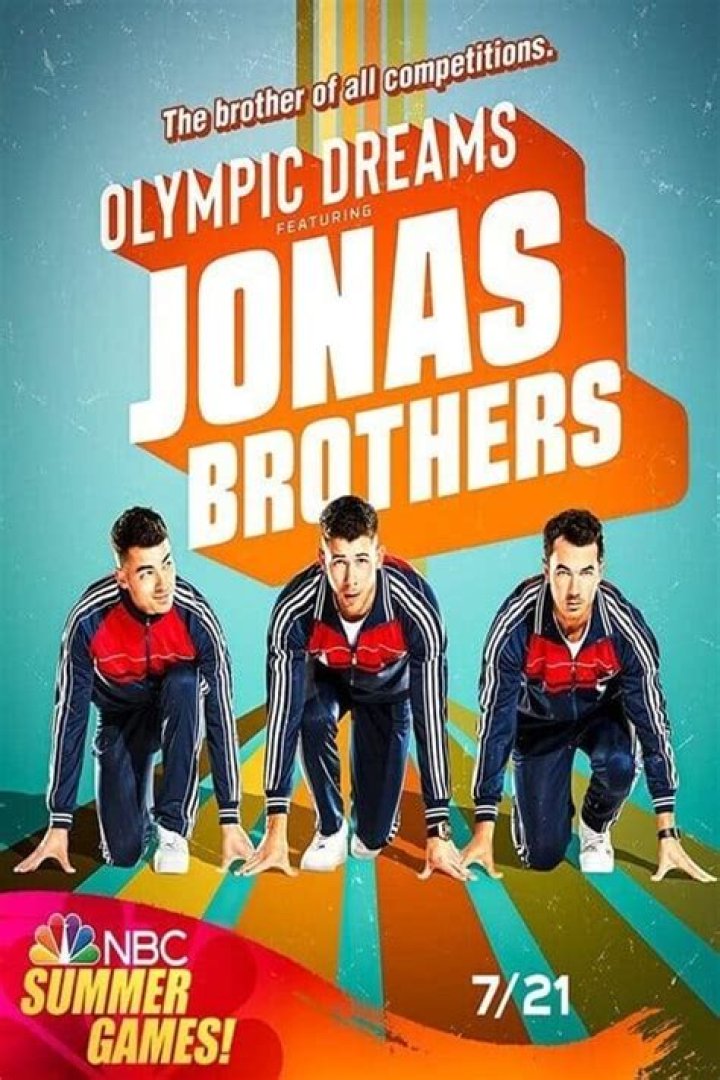 OLYMPIC DREAMS FEATURING JONAS BROTHERS -- Season: 2021 -- Pictured: Joe Jonas, Nick Jonas, Kevin Jonas -- (Photo by: Maarten De Boer/NBC)
