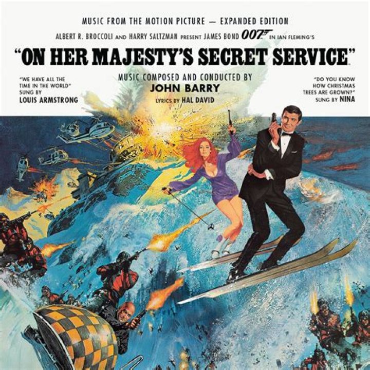 ON HER MAJESTY'S SECRET SERVICE, George Lazenby, 1969.