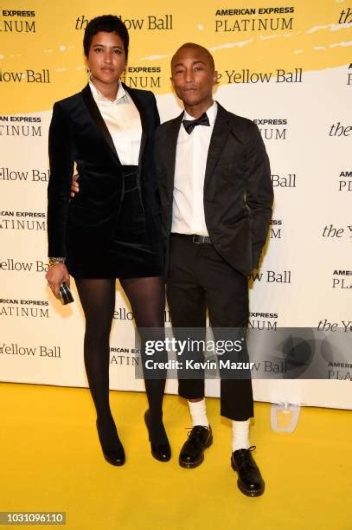 Pharrell Williams The Yellow Ball, Arrivals, New York, USA - 10 Sep 2018