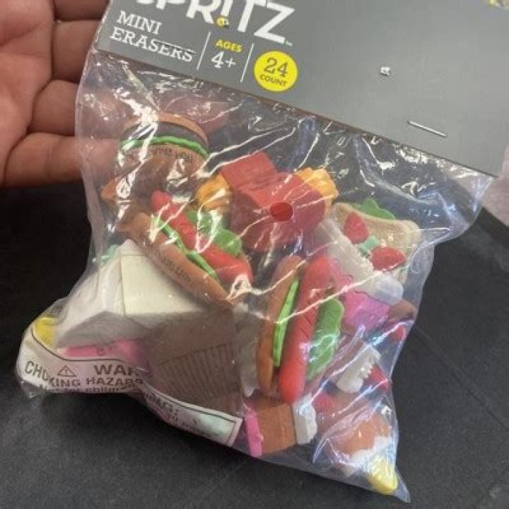 Spritz 24ct Food Erasers