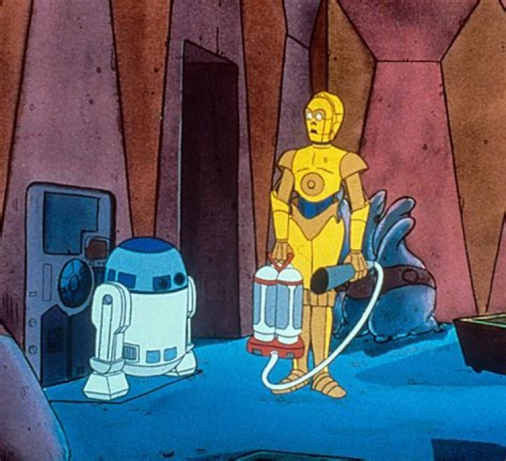 STAR WARS: DROIDS, aka EWOKS AND DROIDS ADVENTURE HOUR, from left: R2-D2, C-3PO, 1985-86. &copy;LucasFilm / Courtesy Everett Collection