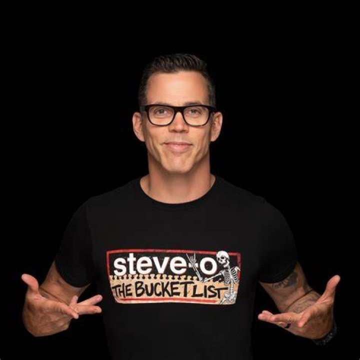 Steve O duct tapes himself to a billboard In Hollywood. 13 Aug 2020 Pictured: Steve O duct tapes himself to a billboard. Photo credit: Rachpoot/MEGA TheMegaAgency.com +1 888 505 6342 (Mega Agency TagID: MEGA694067_001.jpg) [Photo via Mega Agency]