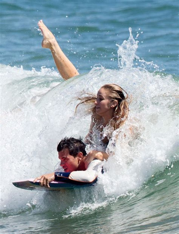 Taylor Lautner Raina Lawson Beach