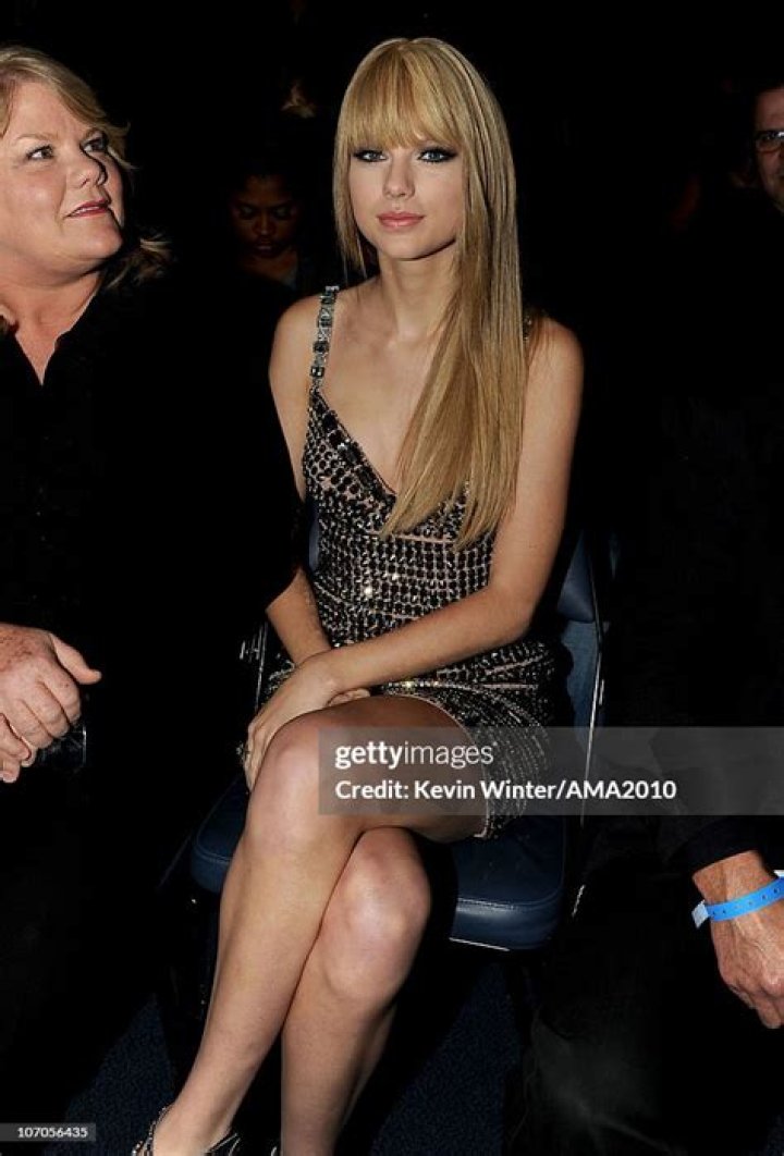 Taylor Swift poses in the press room at the 63rd annual Grammy Awards at the Los Angeles Convention Center on March 14 with both live and prerecorded segments 63rd Annual Grammy Awards - Press Room, Los Angeles, United States - 14 Mar 2021
