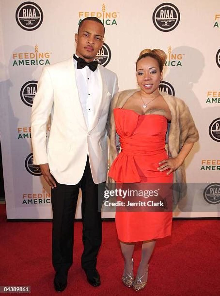 T.I. and Tameka 'Tiny' Cottle are seen in Los Angeles, California. NON-EXCLUSIVE July 14, 2019. 14 Jul 2019 Pictured: TI,Tameka Cottle. Photo credit: gotpap/Bauergriffin.com / MEGA TheMegaAgency.com +1 888 505 6342 (Mega Agency TagID: MEGA465833_001.jpg) [Photo via Mega Agency]