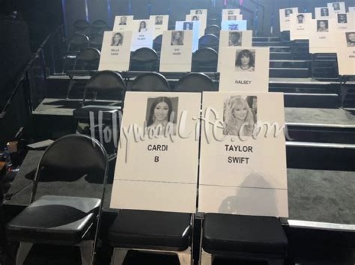 VMAs Seating Chart